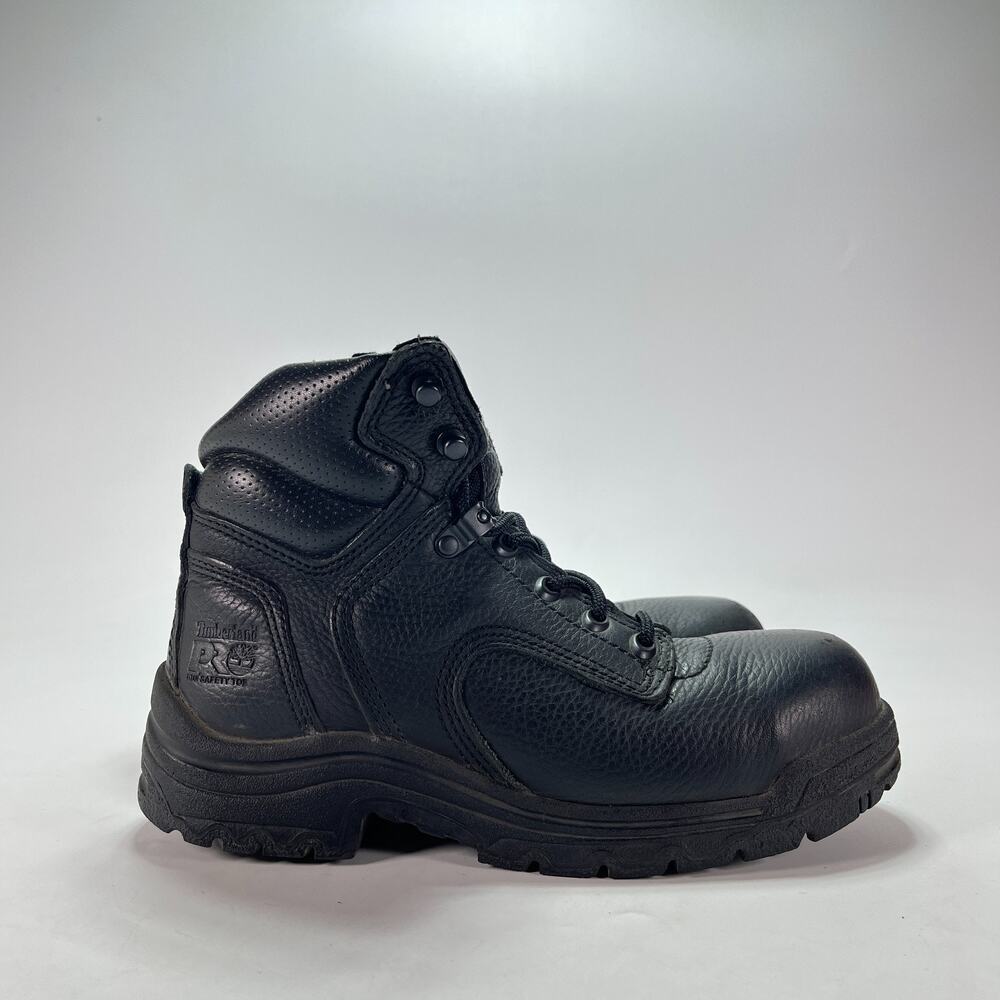 Timberland Pro Titan 6 Black Safety Shoes Toe Work Boots 72399 Women's Size 7M